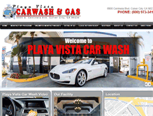 Tablet Screenshot of playavistacarwash.com